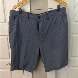 LIKE NEW Johnnie-O Blue Patterned Performance Shorts